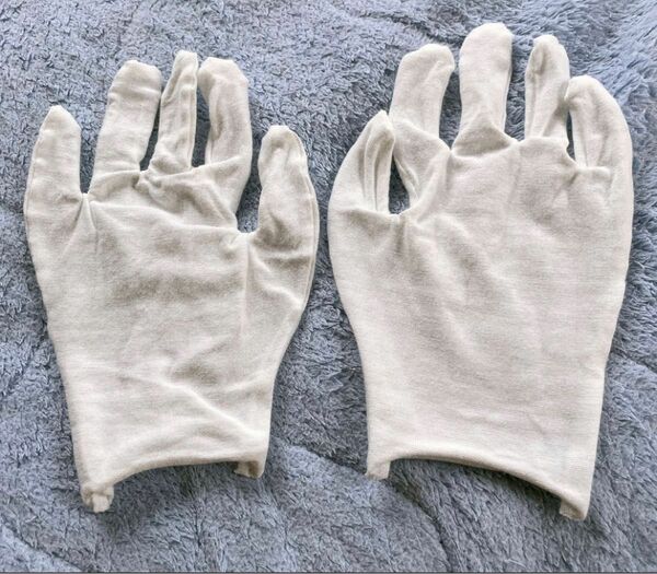 綿手袋 純綿100% 通気性 コットン手袋 10枚組