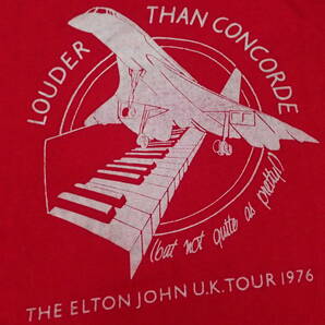 ■ 70s Elton John Vintage T-shirt ■ エルトンジョン ヴィンテージ Tシャツ 当時物 本物 バンドT ロックT エルトン ジョン