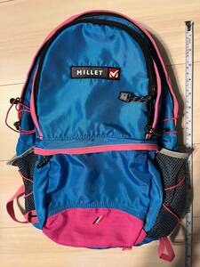 送料無料 MILLET MIS0360 ミレー バックパック リュック デイバッグ PRALO14 レディース キッズ OUTDOOR 遠足 ハイキング 登山 美品