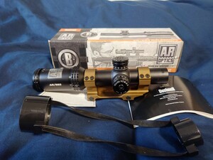 ブッシュネル Bushnell AR optics 1-4 AR223 ライフルスコープ マウント付