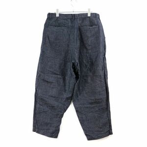 NEGATIVE DENIM ネガティブデニム 20SS 5.5oz satin denim baker pants オーガニックジャガード サテン デニム ベイカーパンツ 2