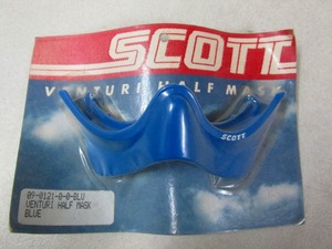 ε【新品】スコット SCOTT ベンチュリーハーフマスク フェイスガード ブルー VENTURI ビンテージモトクロス VMX オフロード【送料無料】