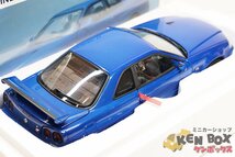 S=1/18 AUTOartオートアートミレニアム NISSAN日産 SKYLINEスカイライン GT-R(R34) V-SPEC II 現状渡し_画像3