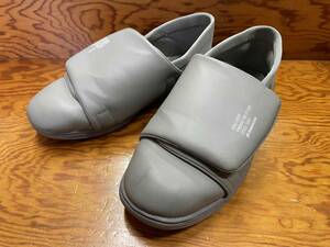 【moonstar/ムーンスター】810S HOSP 26.0 EEE Gray エイトテンス ホスプ メンズ ベルクロ スニーカー ハンドタイプ ナースシューズ