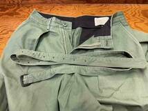 【neon sign/ネオンサイン】SAMPLE 000 Tuck Belted Wide Trouser Pants タック ベルト付き ワイドパンツ トラウザー バギーパンツ 代官山O_画像6