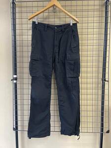 【FAT/エフエイティー】FARGO sizeTITCH BLACK Cargo Pants MADE IN JAPAN リップストップ カーゴパンツ ブラック ミリタリーデザイン