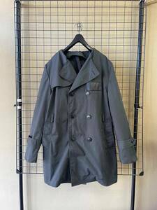 【TOGA Odds&Ends/トーガオッズアンドエンズ】Plainly Colored Trench Coat size2 リメイク トレンチコート ノーカラー ミリタリー 