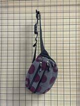 【Phatee/ファッティー】CORDURA FLOOR BAG Fleece Dot Waist Bag フリース素材 ドット ウエストバッグ ボディーバッグ_画像1