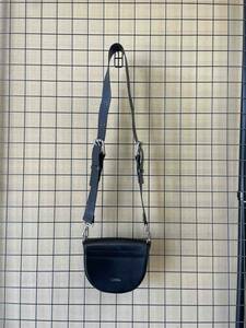 【LIMIfeu/リミフゥ】Wide Shoulder Mini Shoulder Bag BLACK ワイドショルダー ミニ ショルダーバッグ YOHJI YAMAMOTO ヨウジ ワイズ