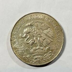 メキシコオリンピック　1968 25ペソ銀貨