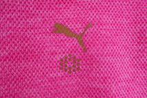 【美品】PUMA GOLF(プーマゴルフ) ポロシャツ ピンク レディース S ゴルフウェア 2311-0110 中古_画像5