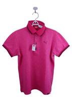 【美品】PUMA GOLF(プーマゴルフ) ポロシャツ ピンク レディース S ゴルフウェア 2311-0110 中古_画像1