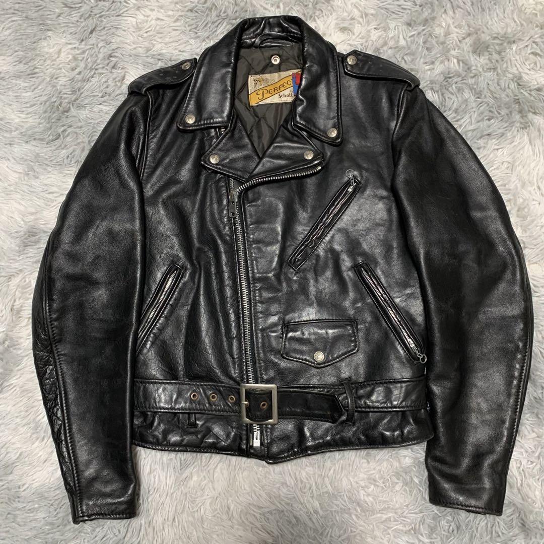 stussy Schott コラボ レザー シングルライダースジャケット|Yahoo