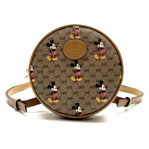 GUCCI グッチ 603730 ミニGGスプリーム チェーン リュックサック ディズニー ミッキーマウス ファスナー レディース かばん 管理RY23005040