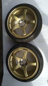 アドバンレーシング　ＴＣⅡ １８インチ　９．５Ｊ ＧＴＲサイズ!