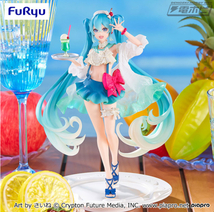 新品　初音ミク フィギュア　Excood Creative Figure Sweet Sweets　〜クリームソーダ〜_画像3