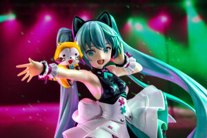 [ новый товар ] Hatsune Miku ×la Skull Exc-d Creative Figure фигурка f дракон приз Rascal the Raccoon 