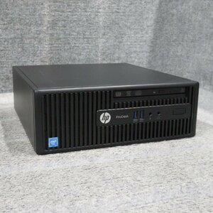 HP ProDesk 400 G3 SFF Celeron G3900 2.8GHz DVDスーパーマルチ ジャンク A59045