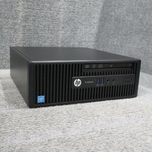 HP ProDesk 400 G3 SFF Celeron G3900 2.8GHz DVDスーパーマルチ ジャンク A59038