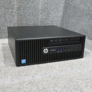 HP ProDesk 400 G3 SFF Celeron G3900 2.8GHz DVDスーパーマルチ ジャンク A59089