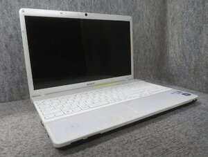 SONY VAIO VPCEB17FJ Core i3-330M 2.13GHz 4GB DVDスーパーマルチ ノート ジャンク N73061