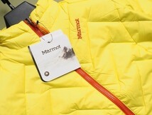 新品正規27800円 Marmot マーモット 海外限定 700フィルパワー グースダウンジャケット レディース95(M)イエロー(13) 直営店購入 PAW317_画像5