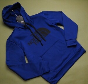 新品展示品 ノースフェイス ホワイトレーベル ビッグロゴ 裏起毛 HOOD PULLOVER 1 ジャージ パーカー メンズMパープル(PUR) 直営店購入 ラ