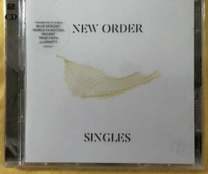 【値下げ】New Order ニュー・オーダー　Singles 2枚組CD　輸入盤