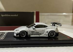 iguition model　イグニッションモデル 1/64 TOYOTA 86 V3 White Metallic トヨタ　ハチロク