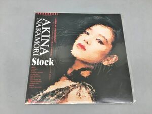 ＬＰレコード STOCK AKINA NAKAMORI 中森明菜 L-12652 帯 冊子付き 2310BQS088