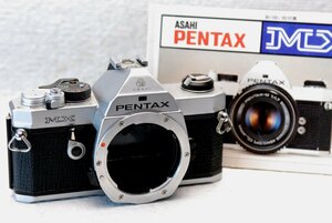 PENTAX ペンタックス 人気の高級一眼レフカメラ MXボディ +（取説付）希少な作動品 （腐食無し）
