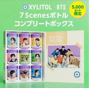 《限定品》BTS 「ロッテ キシリトール×BTS 7 Scenes ボトル コンプリートボックス」