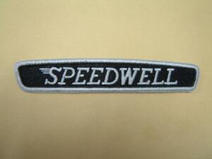 即決!！　SPEED WELL 　ワッペン