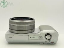 11281643　▼SONY ソニー NEX-3 ホワイト E2.8/16 オートフォーカス レンズ デジタルカメラ ミラーレス一眼 カメラ 通電確認済_画像7