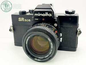 11533140　■ Minolta ミノルタ SR505 一眼レフフィルムカメラ MINOLTA MD 50㎜ 1:1.4 空シャッターOK カメラ