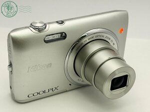 11523284　▼Nikon ニコン COOLPIX S3500 シルバー デジカメ コンパクトデジタルカメラ バッテリー付き 通電確認済