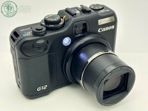 11643776　▼1円スタート★Canon キヤノン PowerShot G12 ブラック デジカメ コンパクトデジタルカメラ 通電確認済