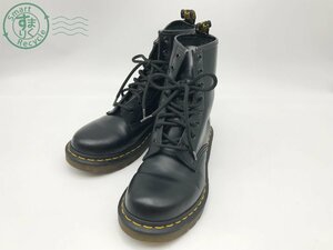 11424280　▲ Dr.MARTENS ドクターマーチン ショートブーツ 革靴 レザーシューズ シューズ くつ 黒色 ブラック サイズ UK4 EU37 USL6 中古