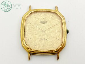 11424631　▽ 1円～！ SEIKO セイコー 6020-5500 Dolce ドルチェ 14K × SS メンズ 腕時計 QZ クォーツ ゴールド フェイスのみ