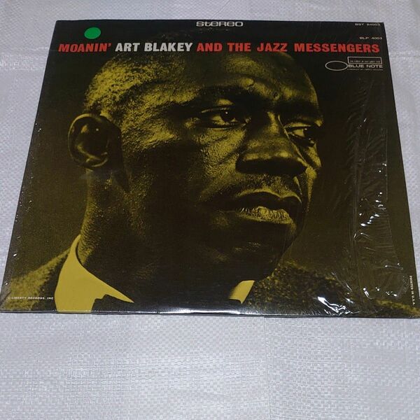 MOANIN ART BLAKEY AND THE JAZZ MESSENGERS US LP 盤　BLUE NOTE