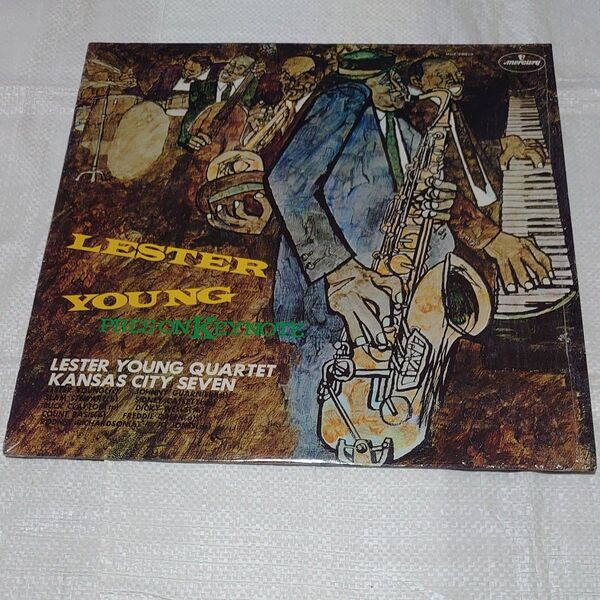 LESTER YOUNGquartet KANSAS CITY SEVEN pres on Keynote US 盤
