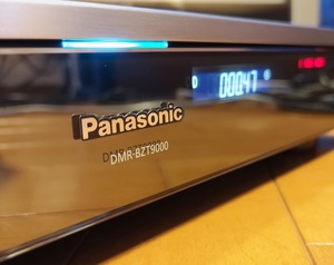 ◆◆ ［ 3TB → 10TB 新品HDD換装済 HDD半年保証］Panasonic DIGA DMR-BZT9000 美品・元箱・無線リモコン・取説コピー・各ケーブル・動作品