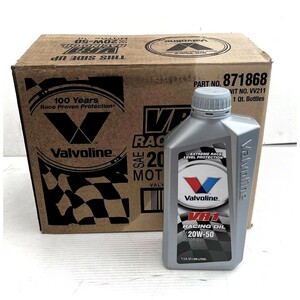 【　外箱ダメージ有り・数に限りがございます　】バルボリン Valvoline　VR1 Racing　20W-50　SN　1QT（946ml）お買得12本セット