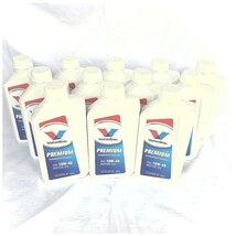 【 もうすぐ値上げ　1QTボトル（946ml）×12本入り 】Valvoline バルボリン プレミアム コンベンショナルオイル　SN 鉱物油 10W-40 _画像2