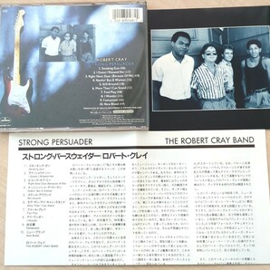 CD ロバート・クレイ ストロング・パースウェイダー 国内盤（原盤:西独 WEST-GERMANY）ブルース ギター 86年 ROBERT CRAYの画像3