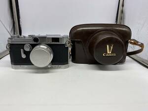 【Q-13】カメラ Canon キャノン MODEL Vt de luxe 東京光学 2,8 f=3,5cm フィルムカメラ シャッター確認済み ケース付き