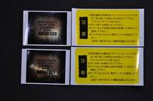 NASA/NASA72GX-Ⅱ Series Noiseless Instructions Sticker ノイズレス×２ 注意ステッカー×2_画像3