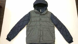 【中古】 SCOTCH&SODA　スコッチ＆ソーダ　ブルゾン　ジャンパー　重ね着風　メンズＭ　キングラム（イ）