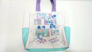 【ファン必見】 【中古】 ＴＤＲ　ミッキー＆フレンズ　SWEET TIMES 2022　レトロデザイン　トートバッグ　キングラム（イ）