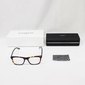 GIVENCHY ジバンシィ 眼鏡 メガネフレーム GV 0160 05L ハバナ イタリア製 ケース・クロス付き 未使用品☆◆0